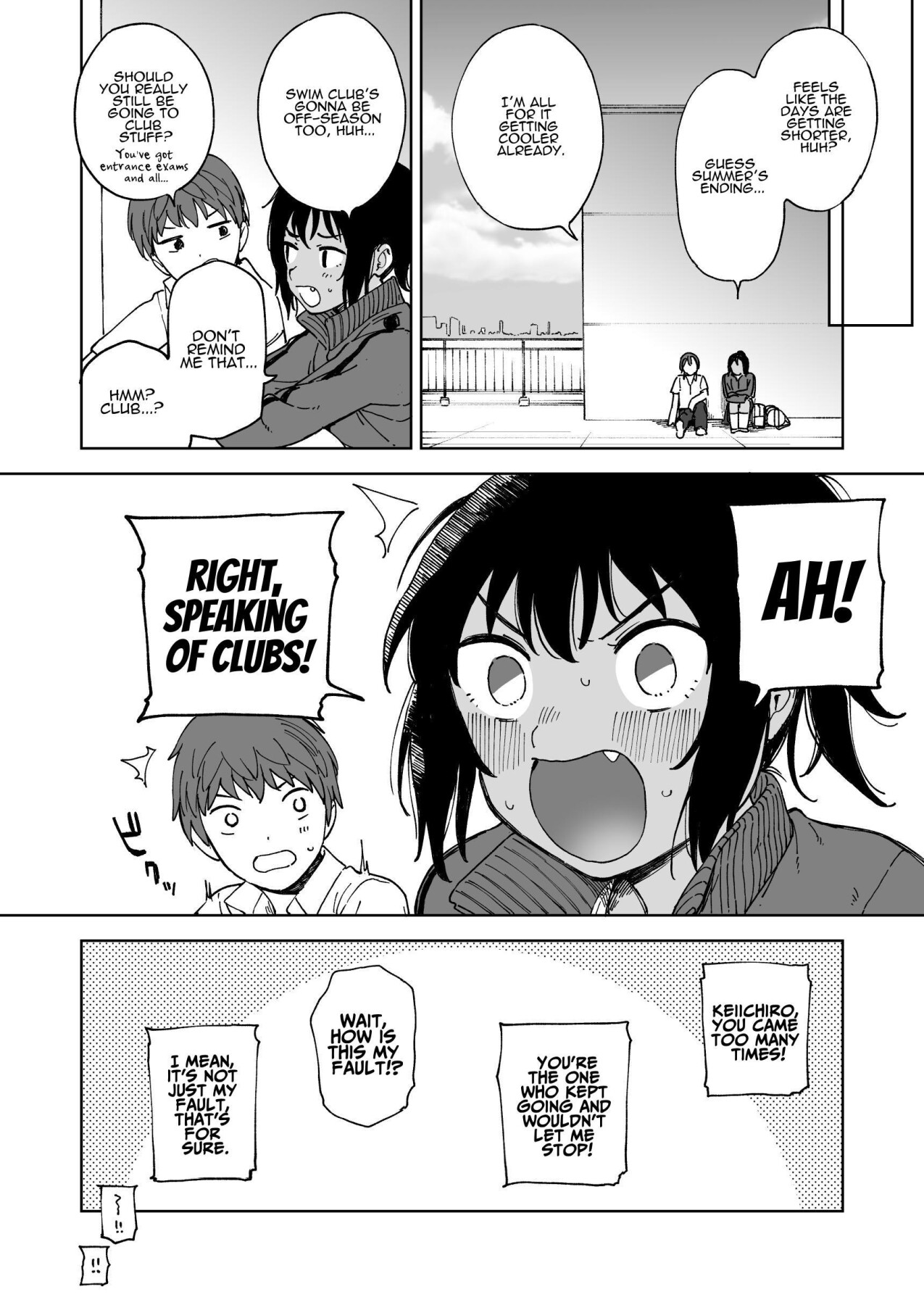 Hentai Manga Comic-After Summer Vacation-Read-31